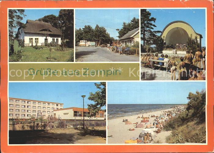 Zempin Strand Konzertmuschel