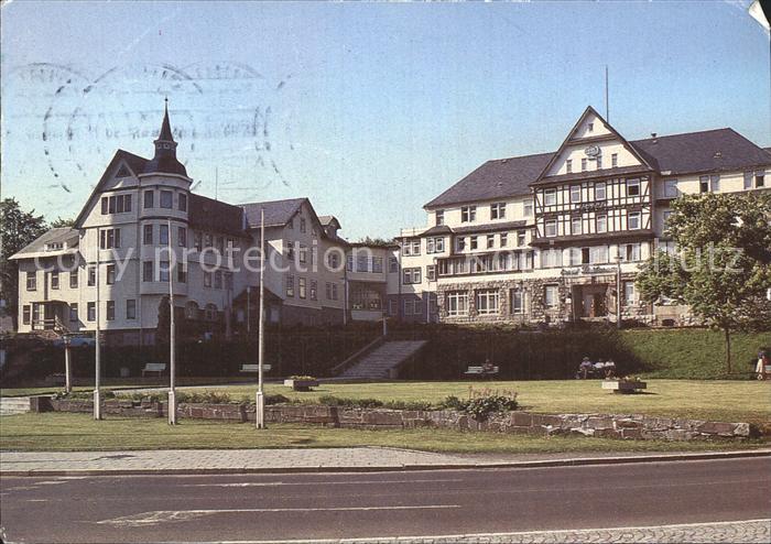 Oberhof Thueringen Hotel Ernst Thaelmann