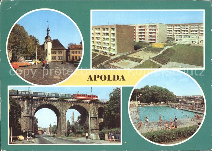 Apolda Markt Viadukt Freibad