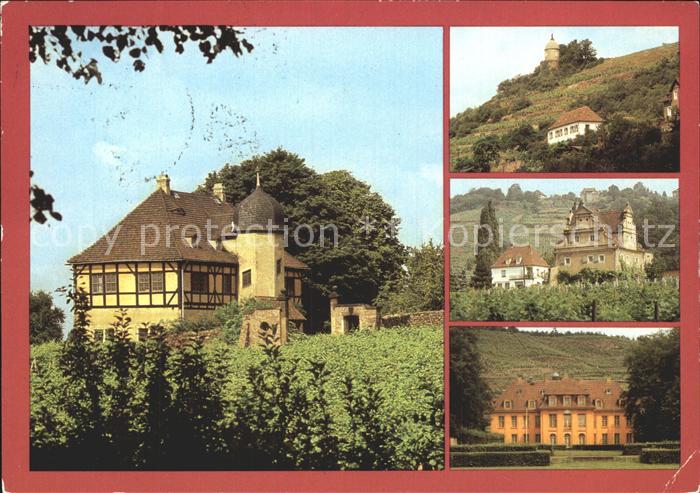 Radebeul Schloss Hofloessnitz Jakobstein Bennoschloesschen Schoss Wackerbarths R