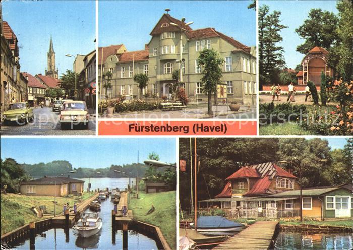 Fuerstenberg Havel Ernst Thaelmann Strasse Rathaus Park des Friedens Havelschleu