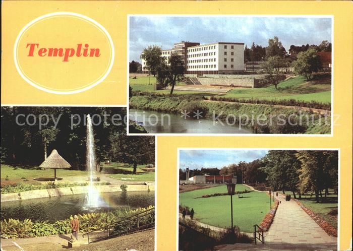 Templin Erholungsheim Salvador Alllende im Buergergarten