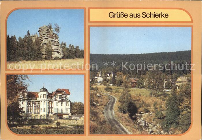 Schierke Harz Schnarcherklippen Erholungsheim Franz Mehring