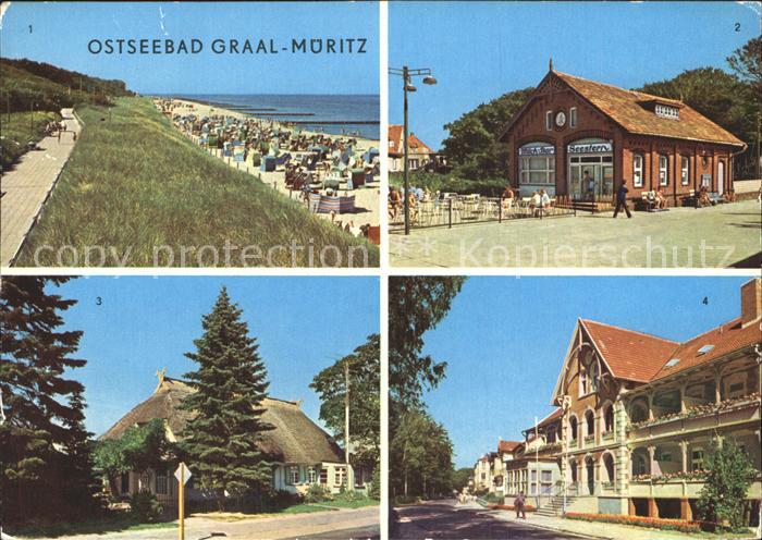 Graal-Mueritz Ostseebad Strand Milchbar Seestern Rose-Luxemburg-Strasse