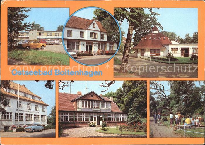 Boltenhagen Ostseebad Kurverwaltung Pavillon-Bar Haus am Meer Minigolf