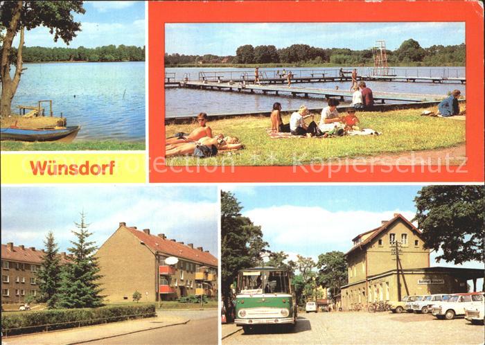 Wuensdorf Strand AWG Bahnhof
