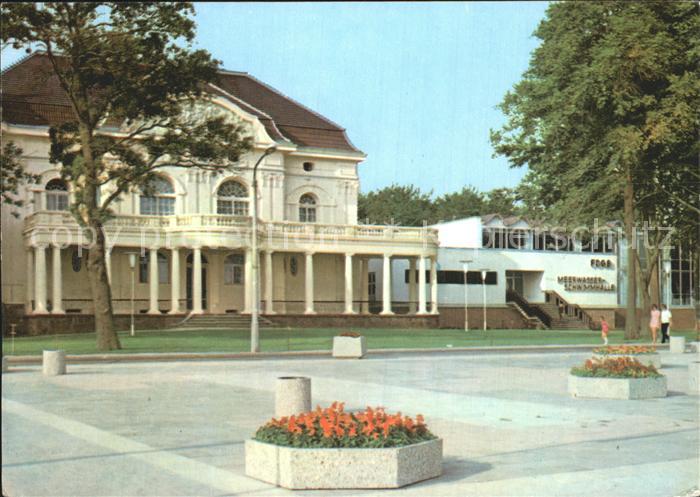 Kuehlungsborn Ostseebad Meerwasserschwimmbad