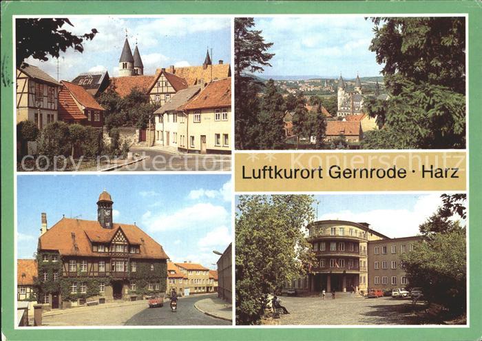 Gernrode Harz spittelplatz Bad Suderode Erholungsheim Fritz Heckert