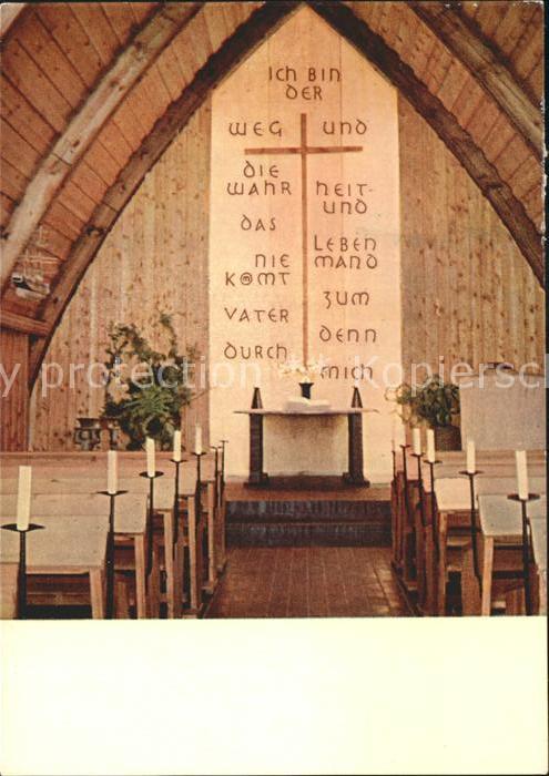 Ahrenshoop Ostseebad Kirchen innen