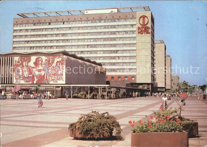 DRESDEN Elbe Prager Strasse Interhotel