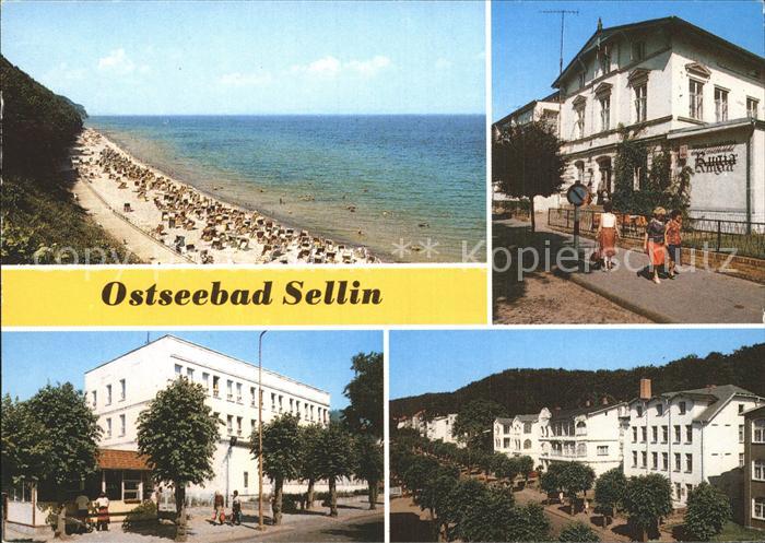Sellin Ruegen Strand Erholungsheime Wilhelm Pieck Strasse