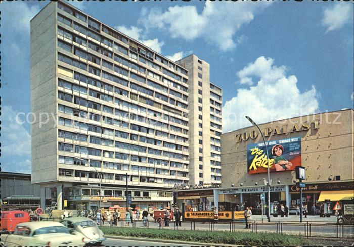 BERLIN  CITY Kino Zoo-Palast mit Hochhaus