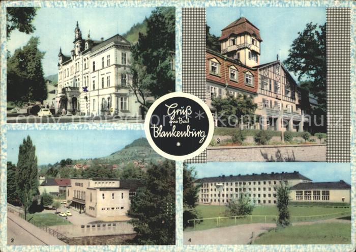 Bad Blankenburg Stadthalle Ferienheim der IG Wismut am Goldberg