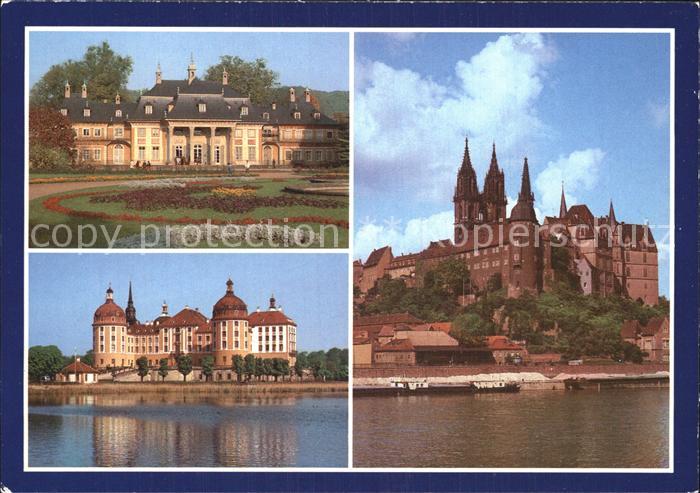 DRESDEN Elbe Schloss Pillnitz Bergpalais Schloss-Moritzburg Meissen Albrechtsbur
