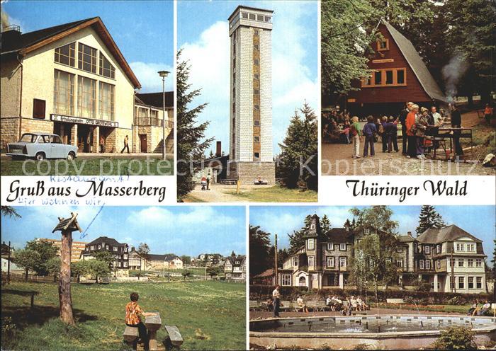 Masserberg Erholungsheim Otto Grothewohl Rennsteigwarte Kurhaus