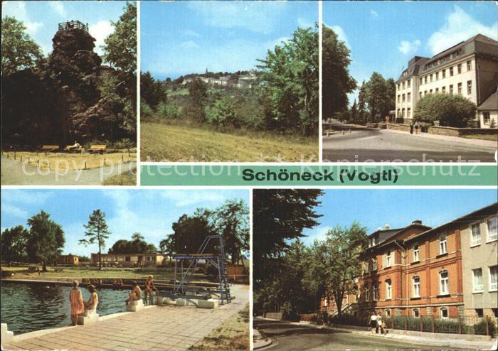 Schoeneck Vogtland Alter Soell Krankenhaus Kinderkurheim Freibad