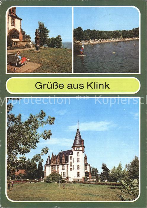 Klink Waren Erholungsheim Schloss Klink Strand