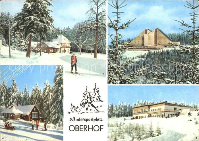 Oberhof Thueringen Schweizerhuette Schanzenbaude Hotel Panorama