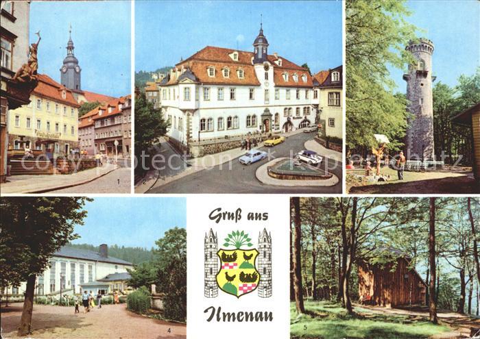 Ilmenau Thueringen Kickelhahnturm Goetheaeuschen