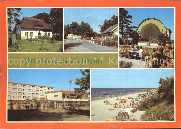 Zempin Fischerhaus Camping Konzertplatz Strand