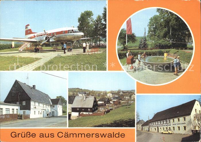 Caemmerswalde Flugzeug Brunnen Restaurants