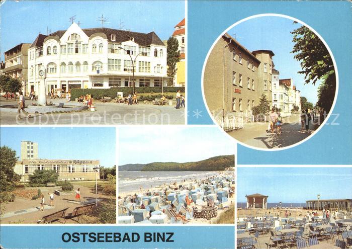 Binz Ruegen Strand Konzertplatz Erholungsheim Rosa Luxemburg