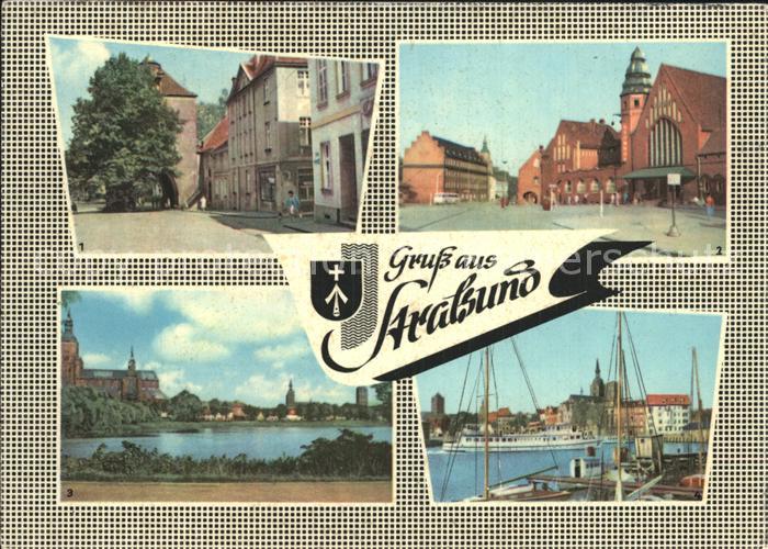Stralsund Mecklenburg Vorpommern Kniepertor Hafen