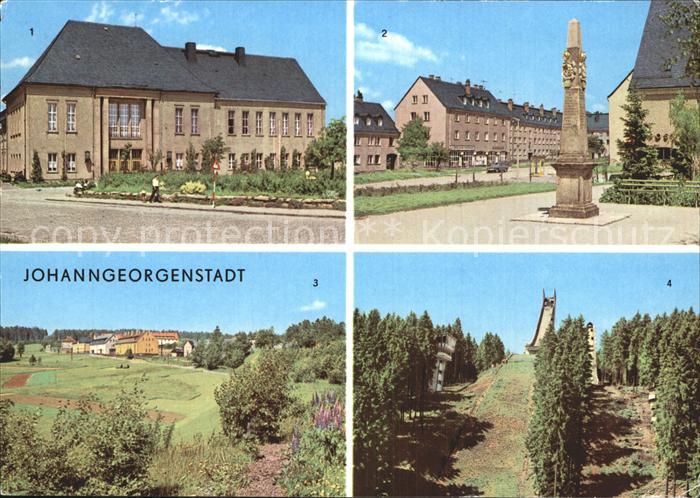 Johanngeorgenstadt Kulturhaus Postsaeule