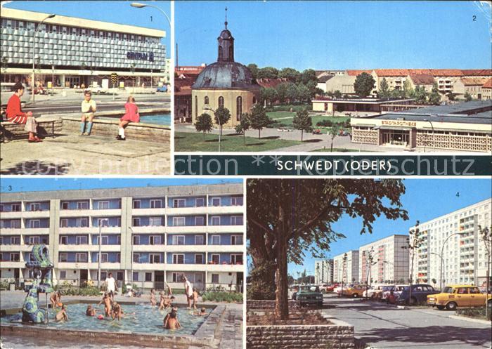 Schwedt Leninallee Brunnen