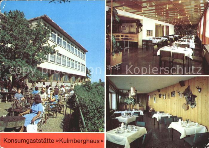Saalfeld Saale Restaurant Kulmberghaus