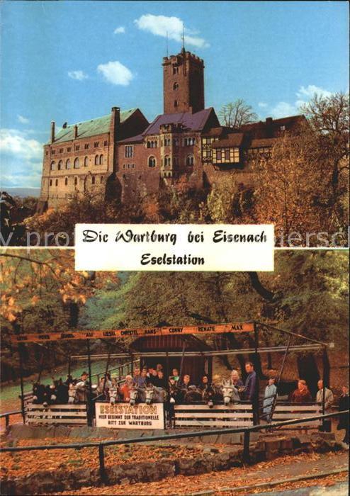 Wartburg Eisenach mit Eselstation