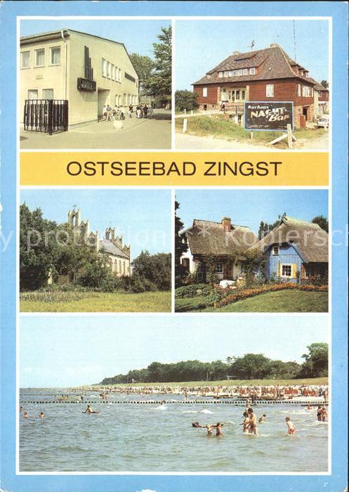 Zingst Ostseebad Strand Kurhaus