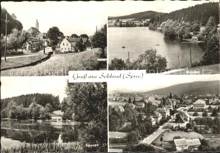 Schland Spree Stausee Fliegeraufnahme