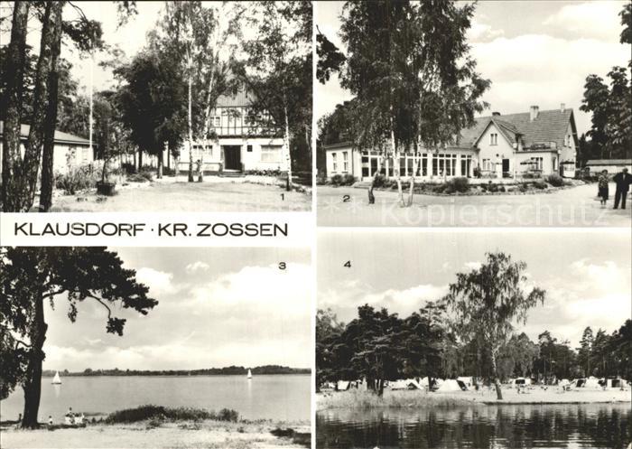 Klausdorf Mellensee Partie am See