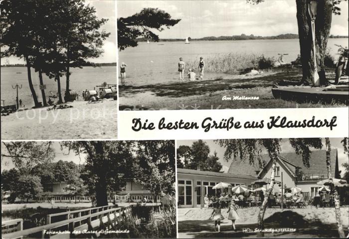 Klausdorf Mellensee Strandgaststaette Badestelle