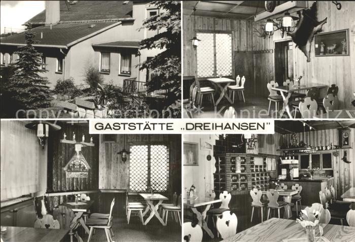 Loessnitz Erzgebirge Restaurant Dreihansen
