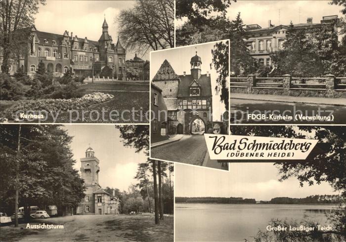 Bad Schmiedeberg Kurheim Kurhaus Aussichtsturm