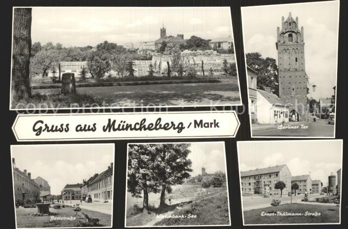 Muencheberg Berliner Tor Poststrasse