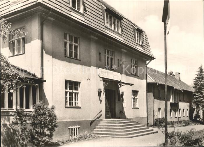 Scharmuetzelsee Erholungsheim Franz Kirsch Diensdorf