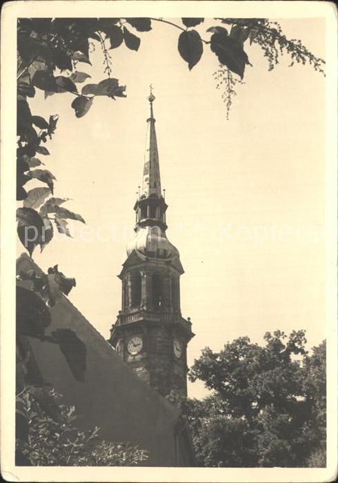 Radeberg Sachsen Kirchturm
