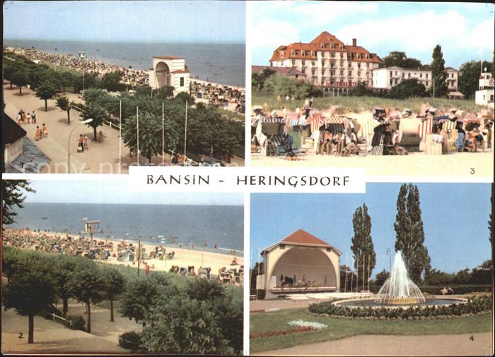 Bansin Ostseebad Heringsdorf Strand Konzertplatz