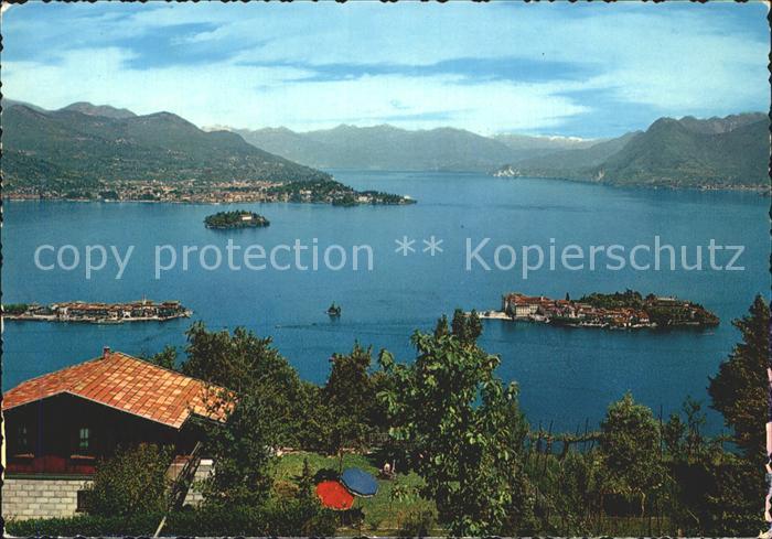 Lago Maggiore Langensee die Insel und Pallanza