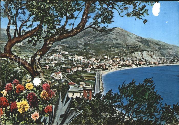 Spotorno Savona Liguria Gesamtansicht von Ponente
