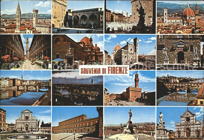 Firenze Florenz Teilansichten