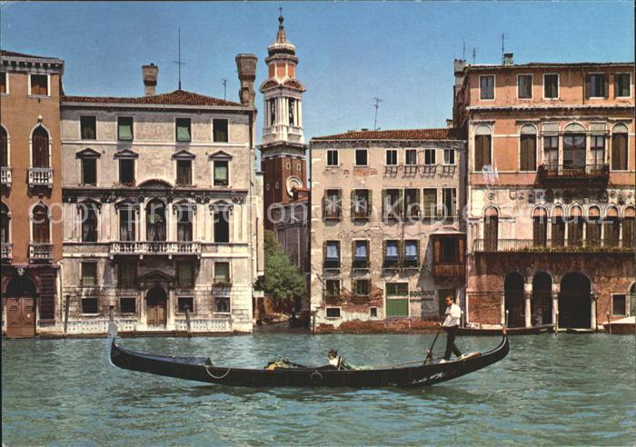 Venezia Venedig Il Canal Grande der Groesse Kanal