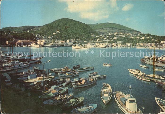 Ischia Il porto der Hafen Segelboote