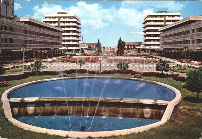 Lignano Innenstadt fontana Brunnen