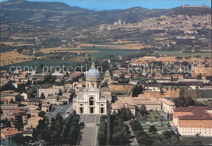 S Maria degli Angeli Assisi Fliegeraufnahme