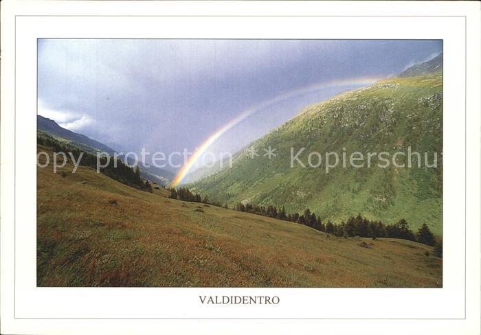 San Nicolo di Valfurva Valdidentro Val Viola Arcobaleno