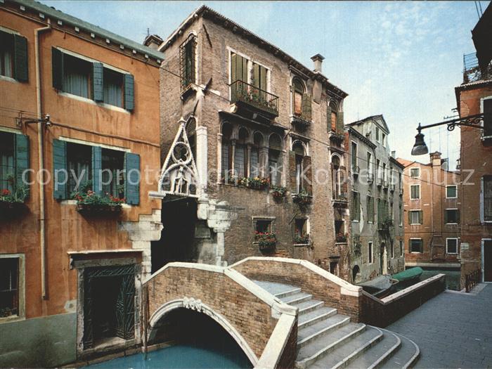 Venezia Venedig Ponte e calle del Paradiso Bruecke Strasse des Paradieses